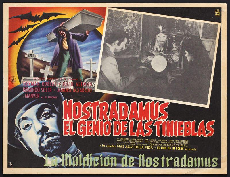 Nostradamus the Genie of Darkness Mexican  Lobby Card