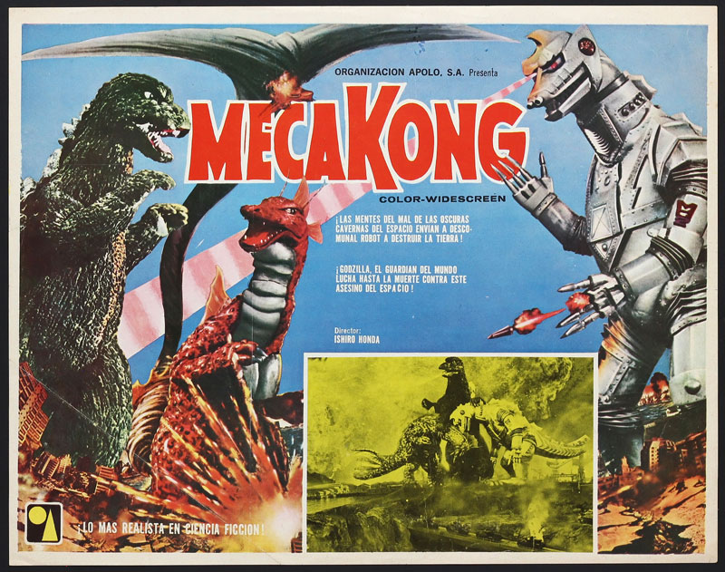 Terror of Mechagodzilla MecaKong Mexican Lobby Card