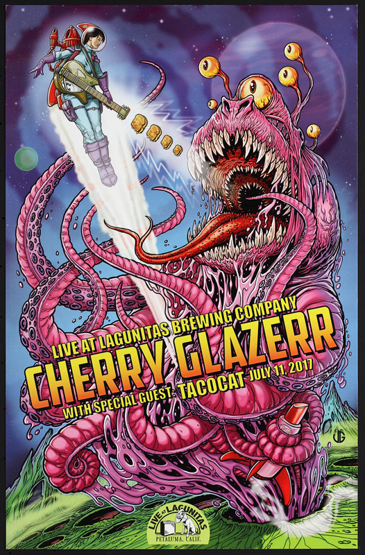 Cherry Glazerr Live at Lagunitas Brewing Company Poster