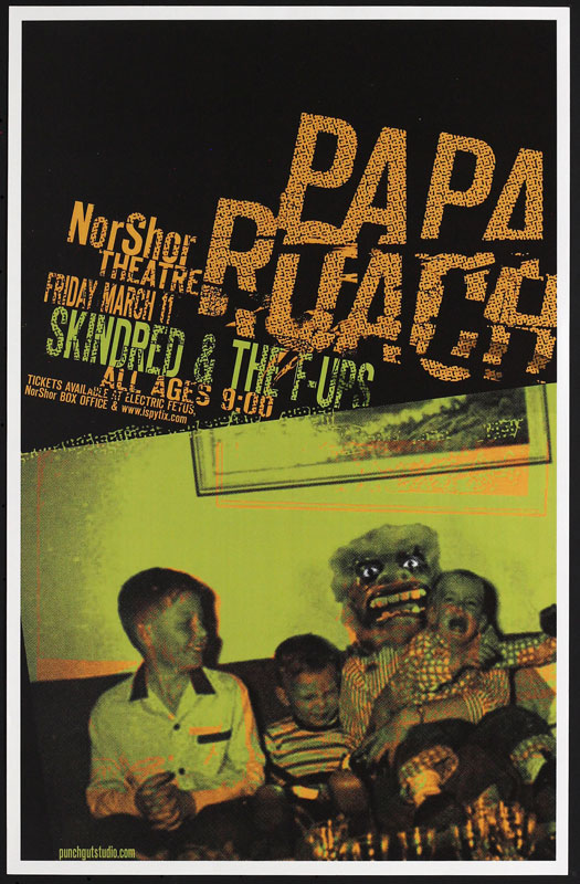 Punchgut Studio Papa Roach Poster
