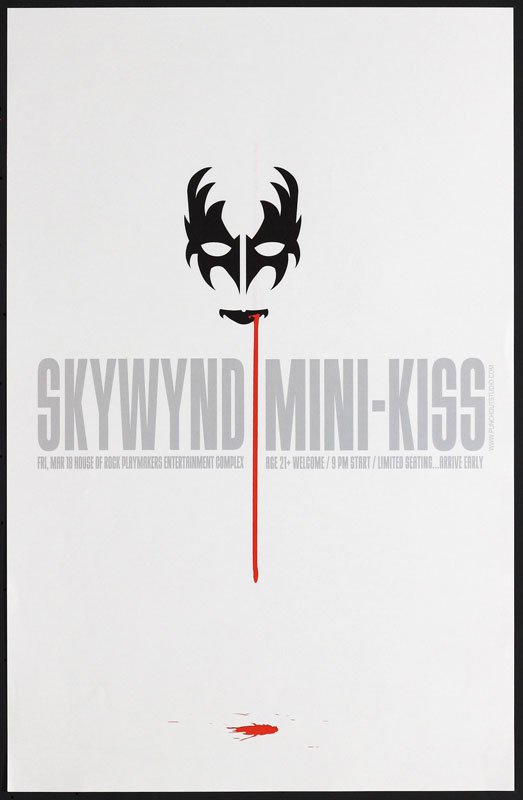 Punchgut Studio Skywynd with Mini Kiss Poster
