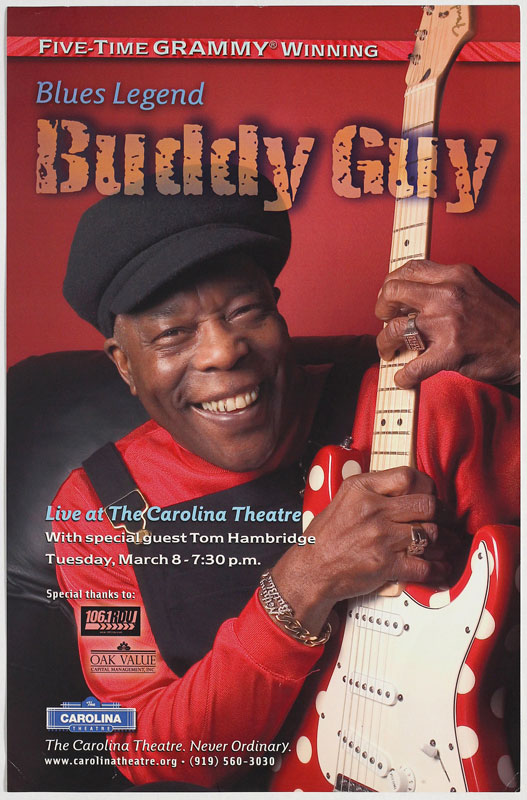 Blues Legend Buddy Guy Poster