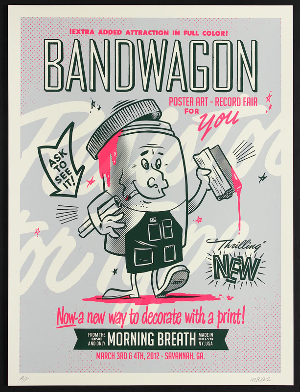 Morning Breath Bandwagon - Morning Breath Poster Art Show Poster