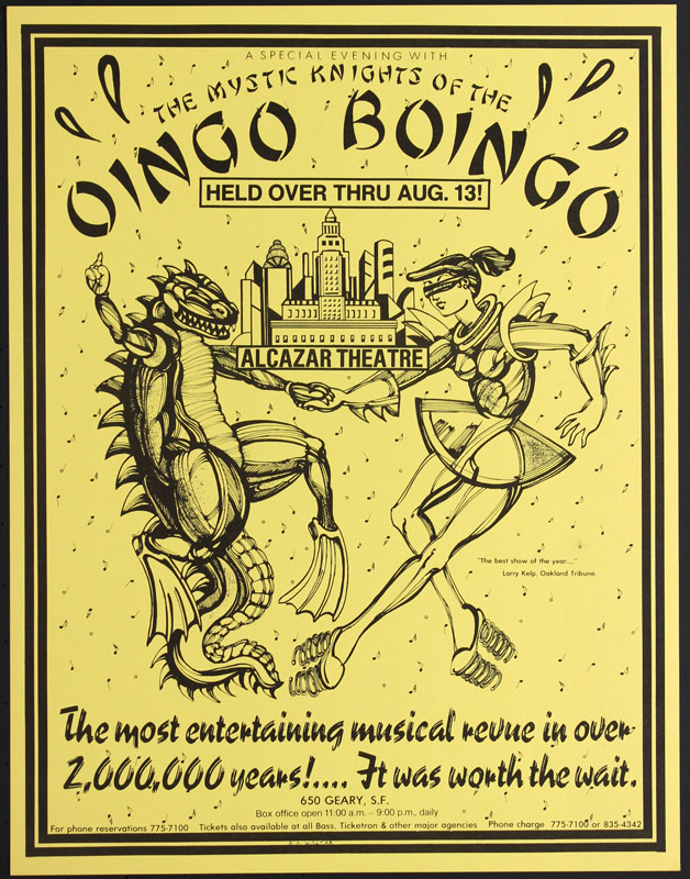K.A. Walter Oingo Boingo Poster