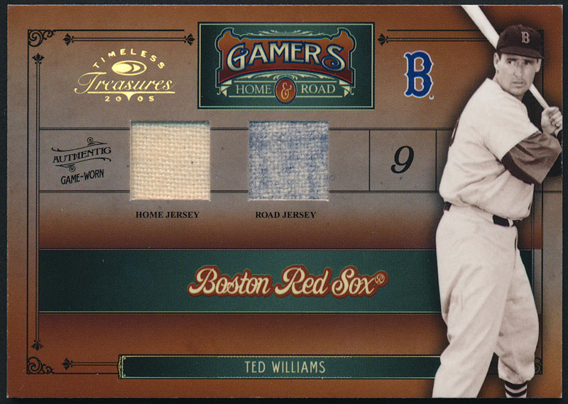 2005 Donruss Timeless Treasures Ted Williams Baseball Card