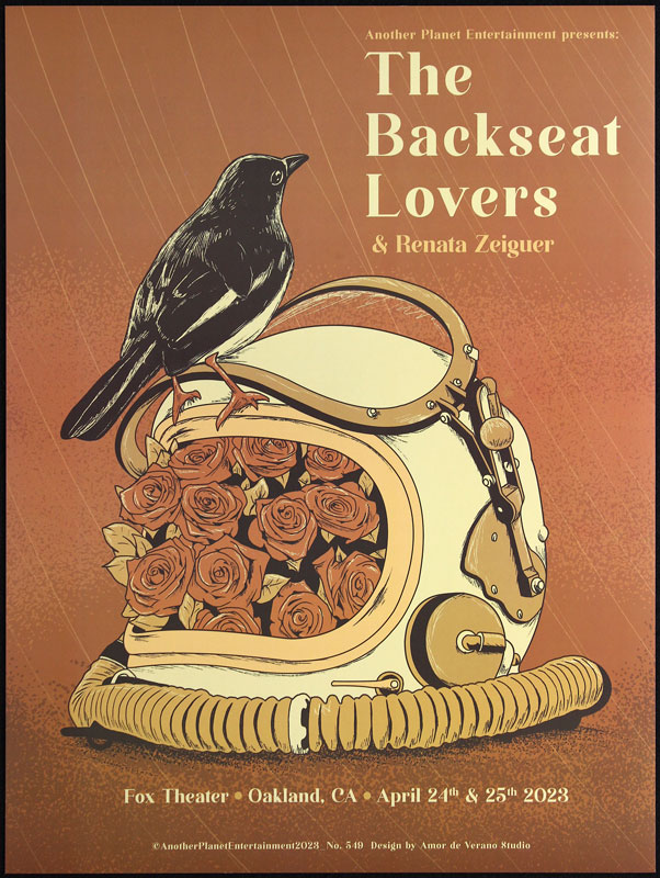 Amor de Verano Studio The Backseat Lovers Poster