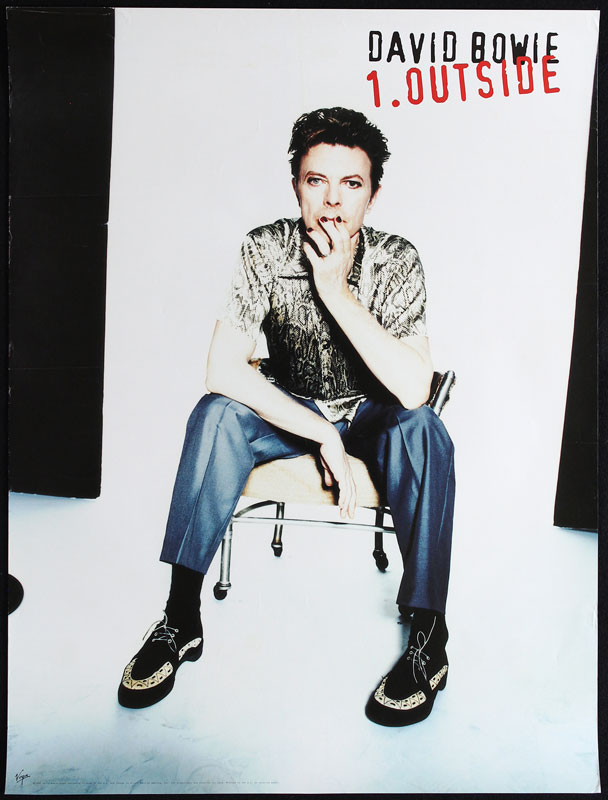 Photo by Enrique Badulescu David Bowie - Outside Promo Poster