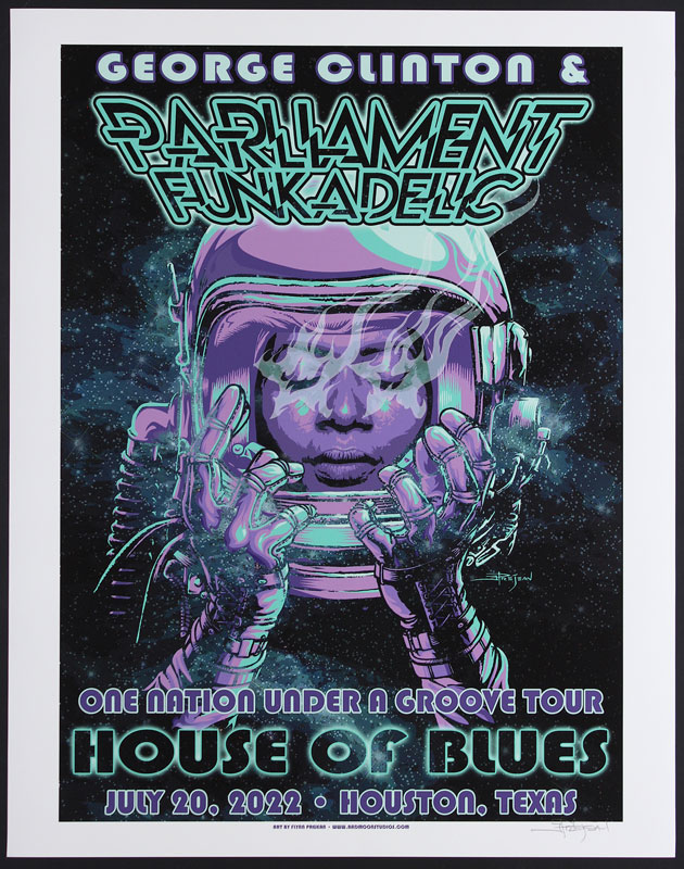 Flynn Prejean George Clinton and Parliament Funkadelic Poster