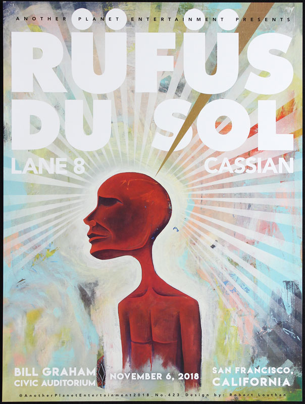 Robert Louthan Rufus Du Sol Poster