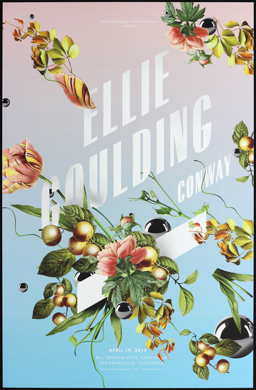 Adam Larson Ellie Goulding Poster