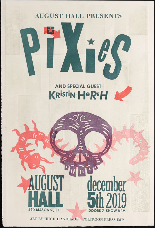 Hugh D'Andrade The Pixies Poster