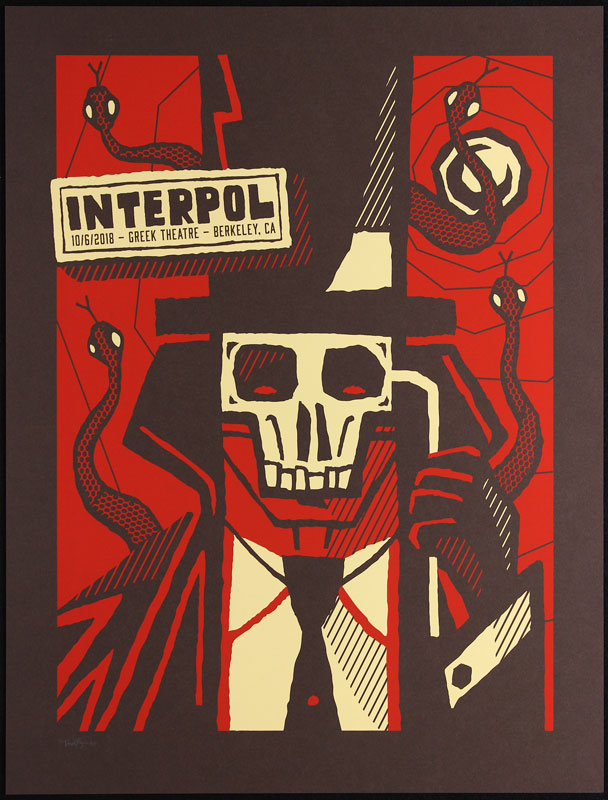 Furturtle (Travis Bone) Interpol Poster