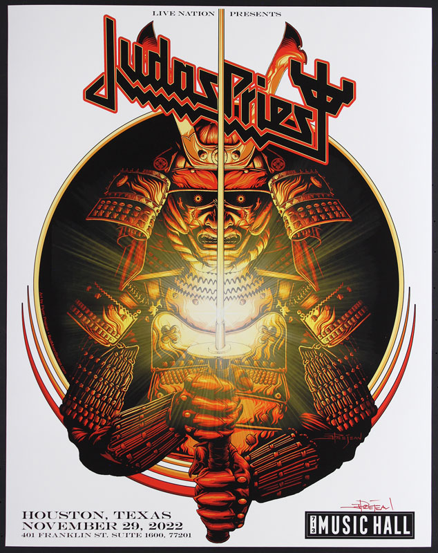 Flynn Prejean Judas Priest Poster