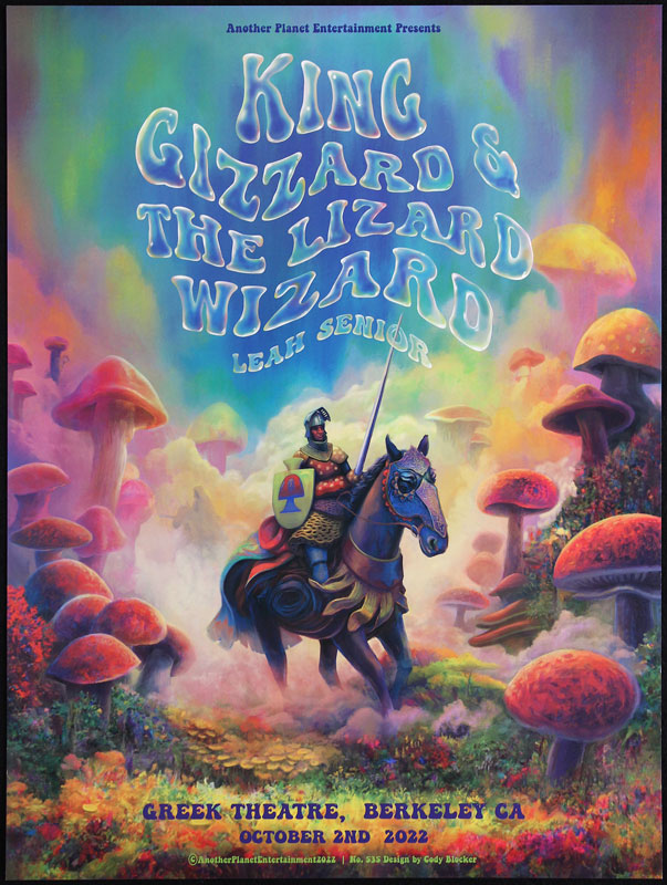 Cody Blocker King Gizzard and the Lizard Wizard Poster