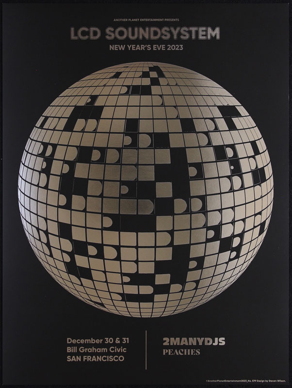 Steven Wilson LCD Soundsystem Poster