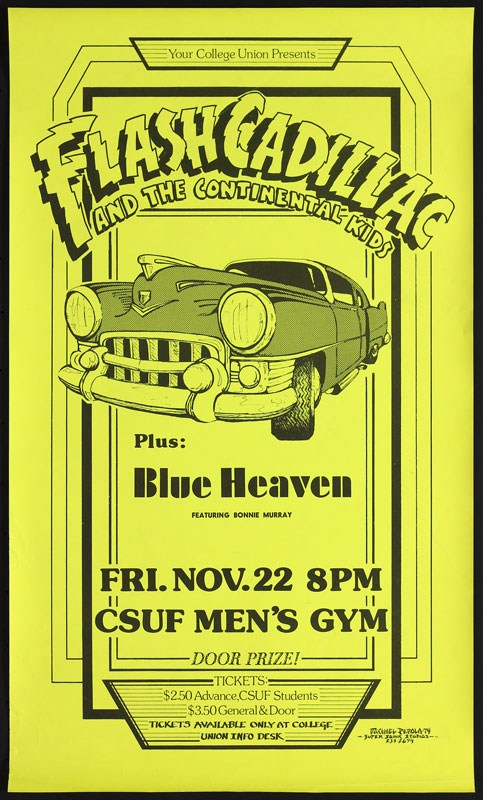 Flash Cadillac and the Continental Kids Poster