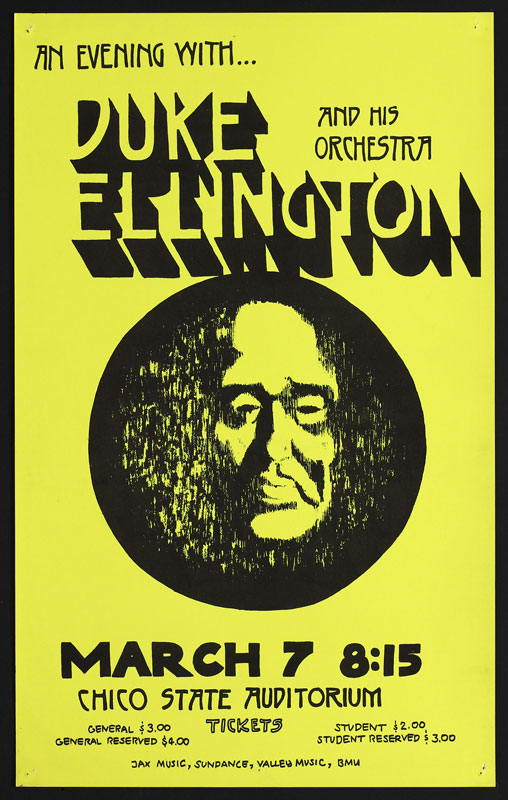 An Evening with Duke Ellington and his Orchestra Poster