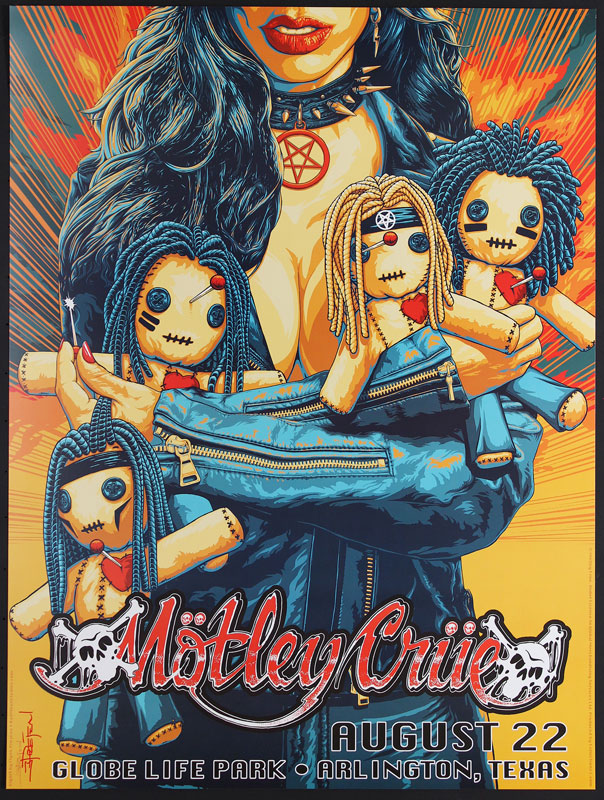 Flynn Prejean Motley Crue Poster