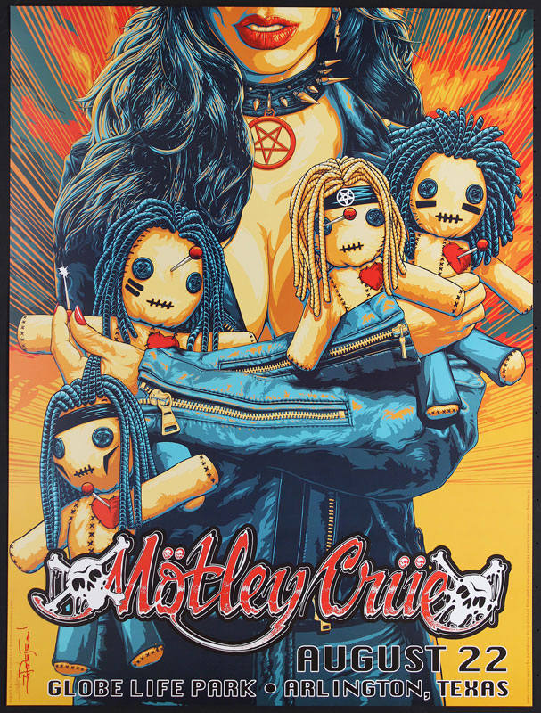 Flynn Prejean Motley Crue Poster