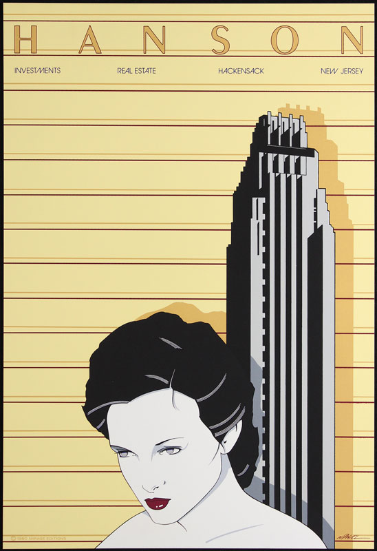 Patrick Nagel Hanson Investments Poster
