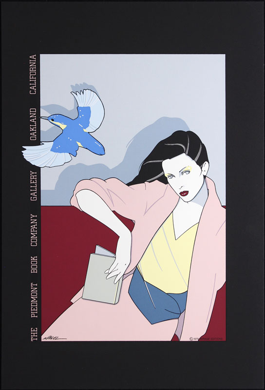 Patrick Nagel The Piedmont Book Company Gallery Poster