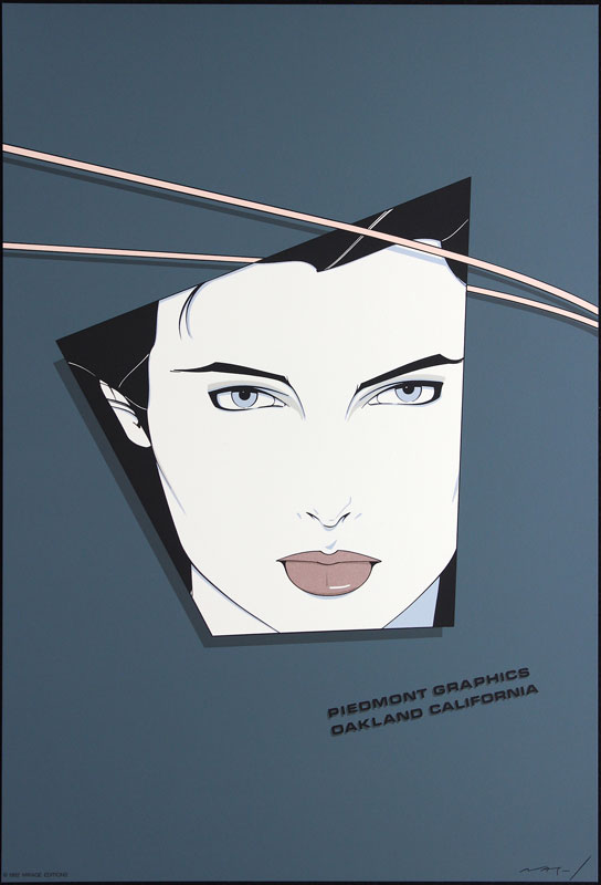 Patrick Nagel Piedmont Graphics Poster
