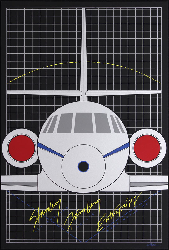 Patrick Nagel Stanley Fimberg Enterprises Poster