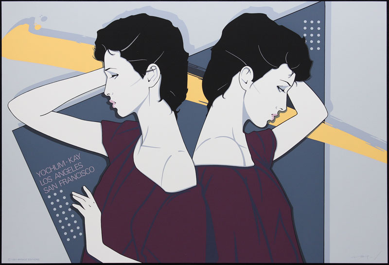 Patrick Nagel Yochum Kay Poster