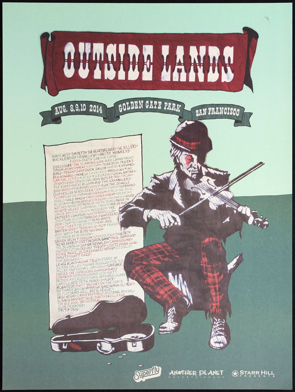 Outside Lands 2014 Poster