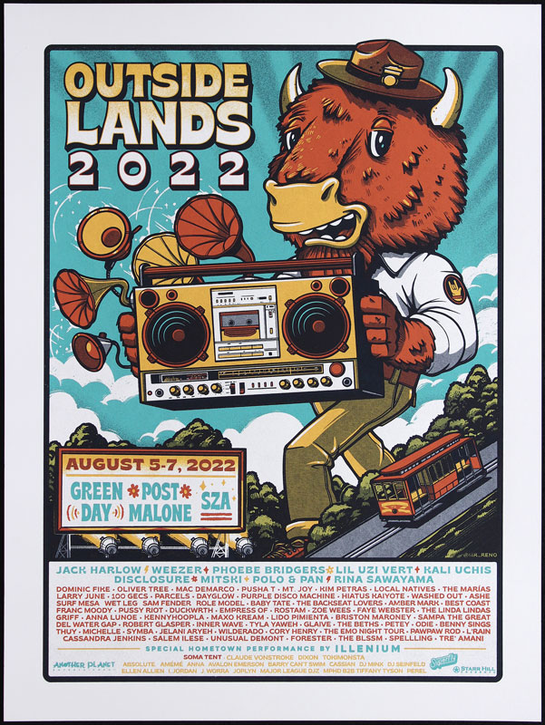 Outside Lands Poster