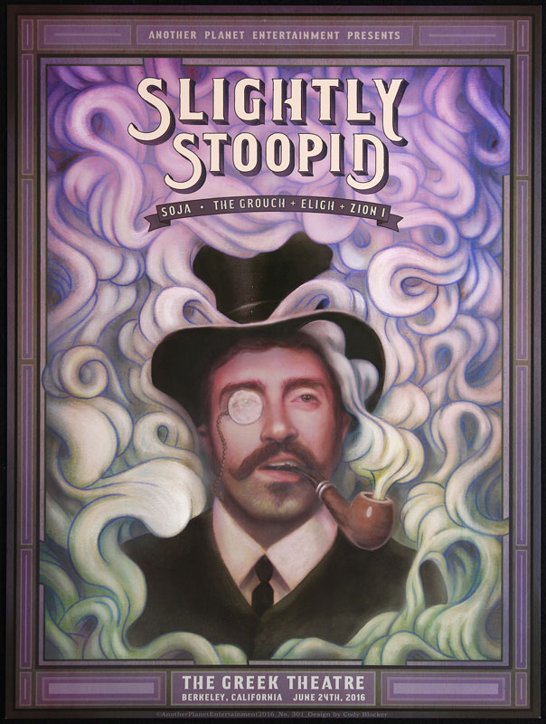 Cody Blocker Slightly Stoopid Poster