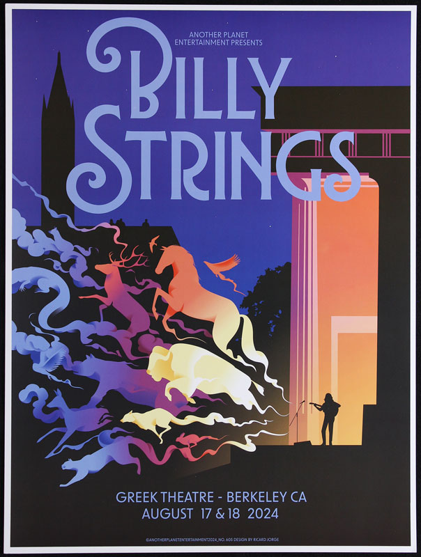 Ricard Jorge Billy Strings Poster