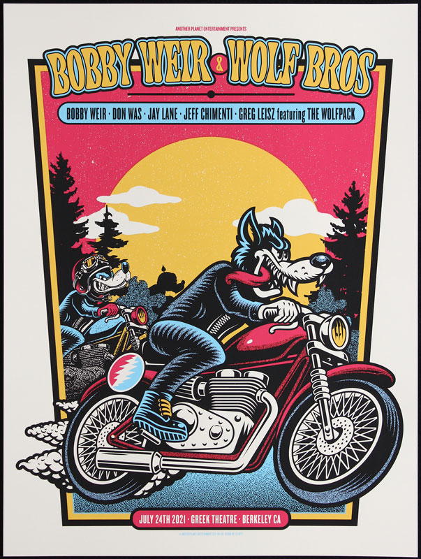 Bobby Weir & Wolf Brothers Poster