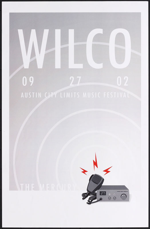 Wilco at Austin City Limits Music Festival Poster