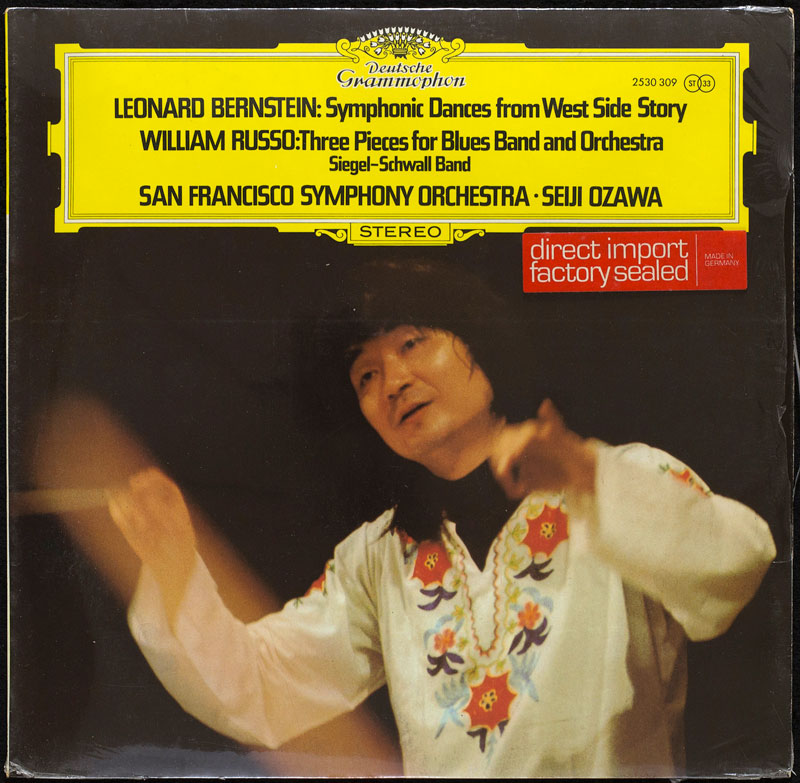 Leonard Bernstein/William Russo/San Francisco Symphony Orchestra Sealed Vinyl LP