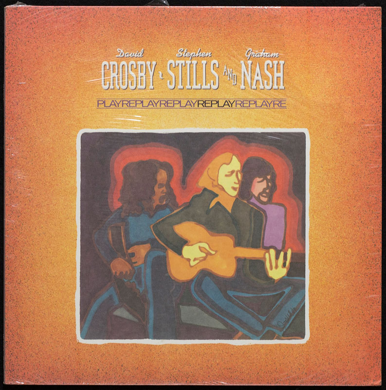 Crosby Stills & Nash Replay Sealed Vinyl LP