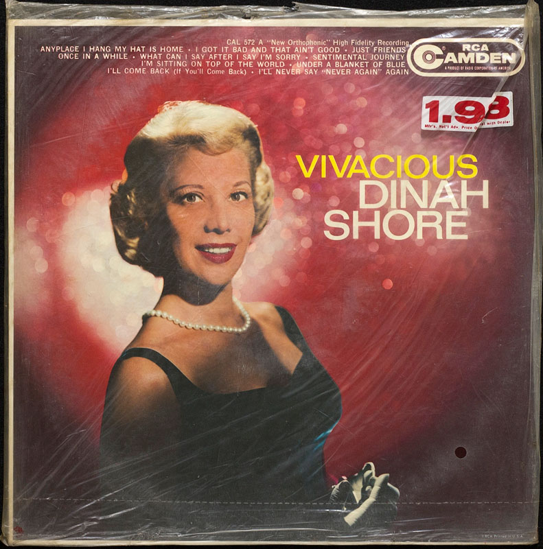Dinah Shore Vivacious Sealed Vinyl LP
