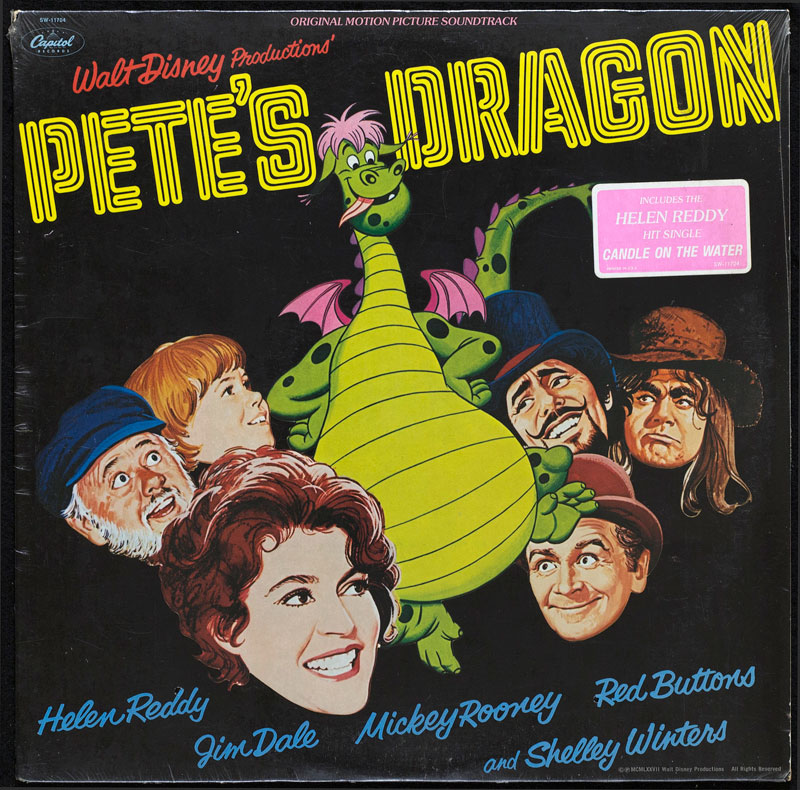 Pete's Dragon v/a Walt Disney Productions Sealed Vinyl LP
