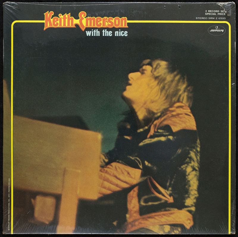 Keith Emerson With The Nice Sealed Vinyl LP
