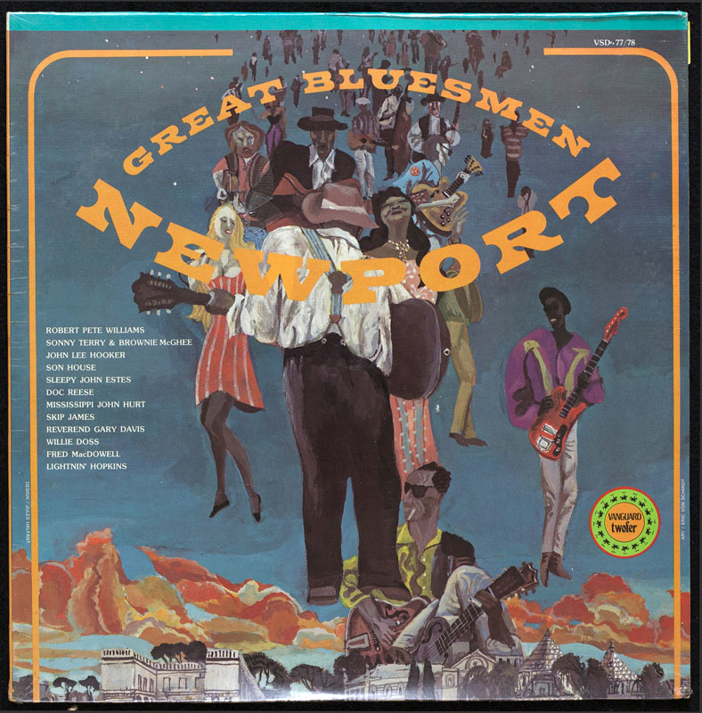 Great Bluesmen Newport v/a Folk Blues compilation Sealed Vinyl LP