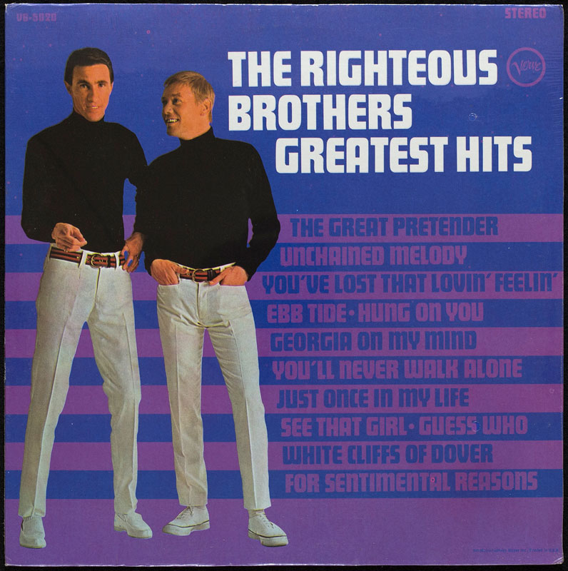 The Righteous Brothers Greatest Hits Sealed Vinyl LP