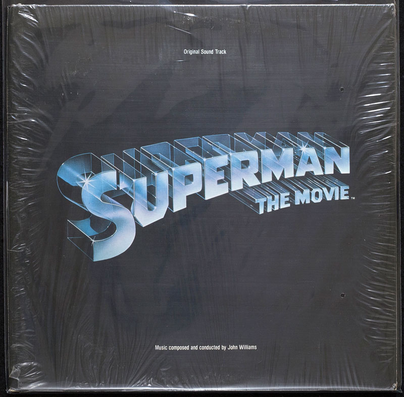 Superman The Movie Soundtrack Sealed Vinyl LP