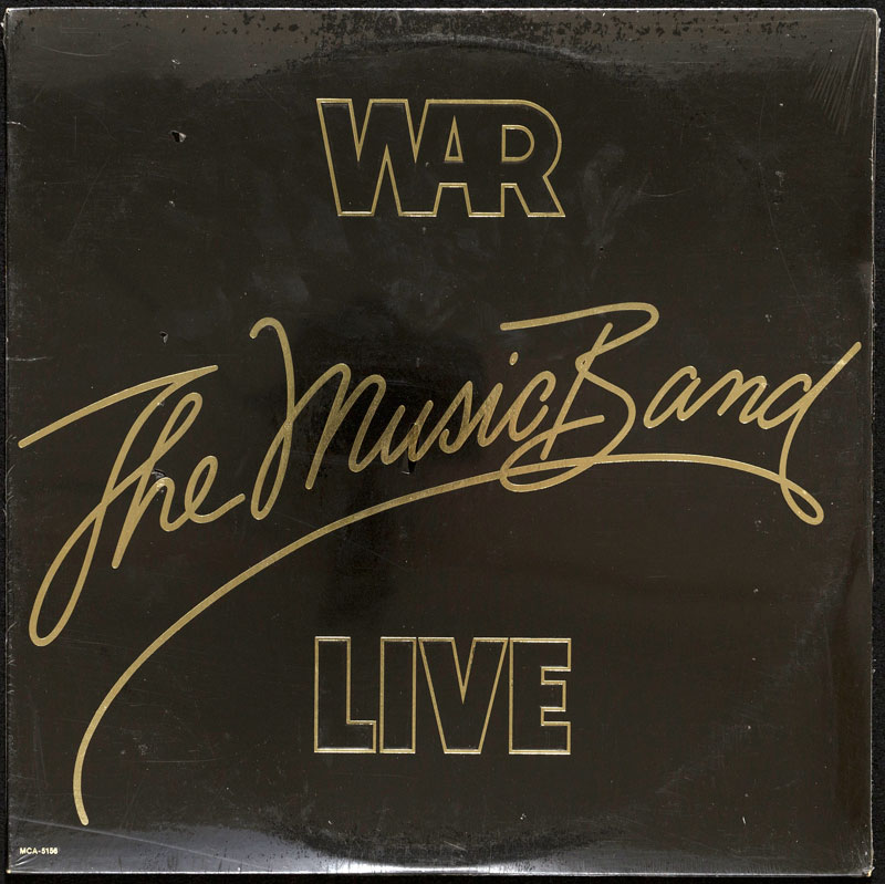 War The Music Band Live Sealed Vinyl LP