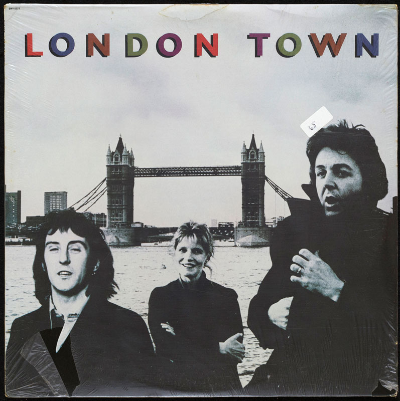 Wings London Town Sealed Vinyl LP