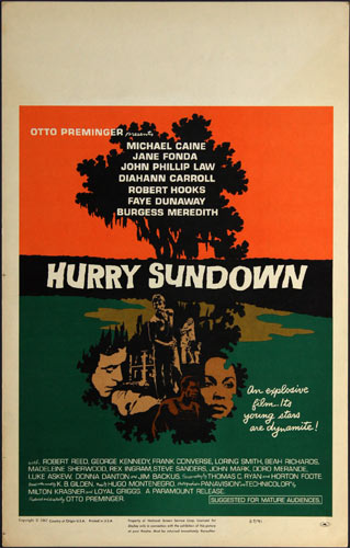 Hurry Sundown Movie Poster