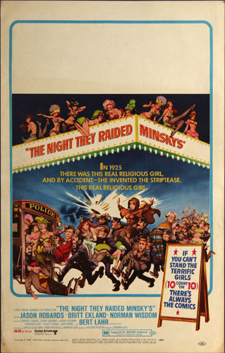 Frank Frazetta The Night They Raided Minsky's Movie Poster