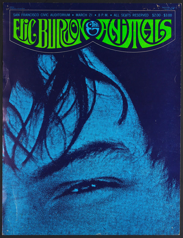 Eric Burdon And The Animals Poster