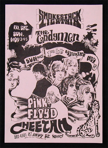 Pink Floyd Handbill