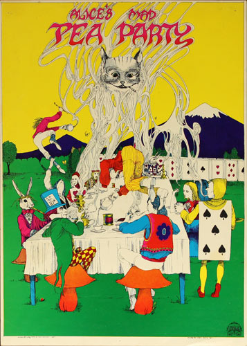 Greg Irons and Tom Connell Alice's Mad Tea Party - Impulse Posters Poster