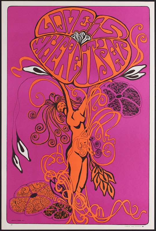 Nancy Conner 1967 Love Is Where Its At Poster